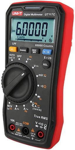 Uni-T Ψηφιακό Πολύμετρο True RMS με Μέτρηση AC / DC UT117C
