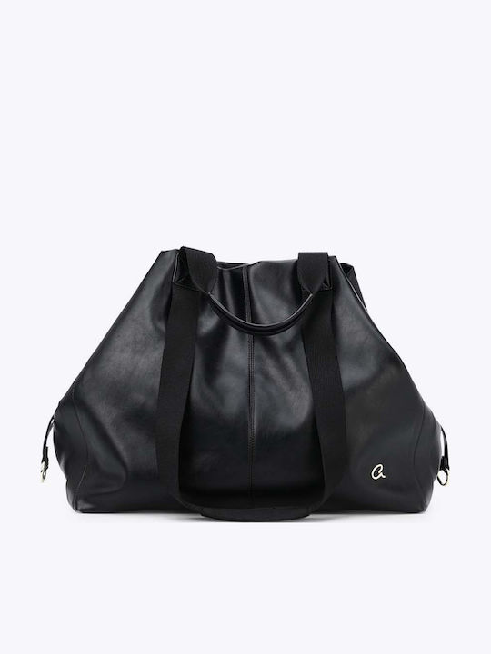 Handles Women's Shoulder Bag Black