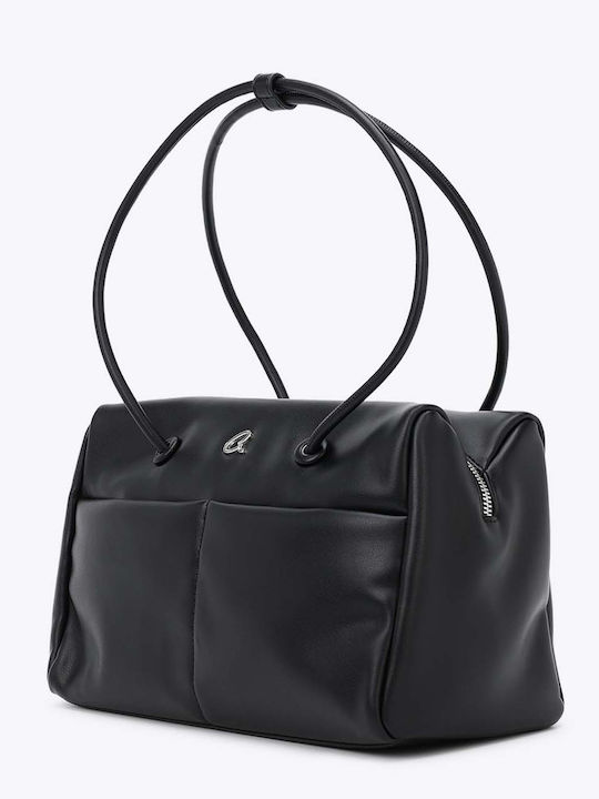 Handles Women's Shoulder Bag Black