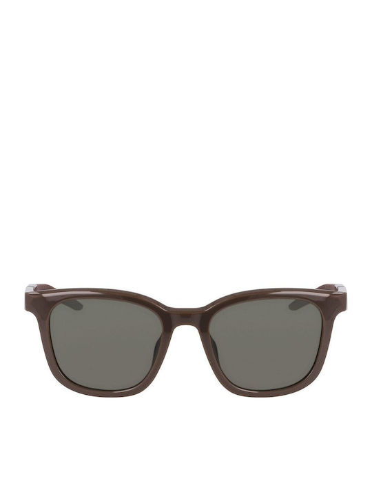 Nike Radeon 2 Unisex Sunglasses with Burgundy Frame and Gray Lens