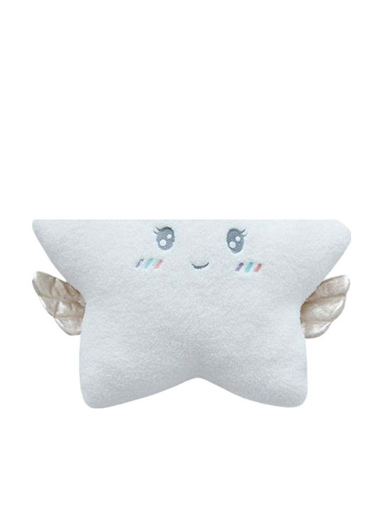 Malvys Pernă Decorativă Pentru Copii Albă 45x40cm