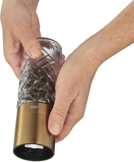 Cilio Handbuch Salz- und Pfeffermühlen-Set 16cm