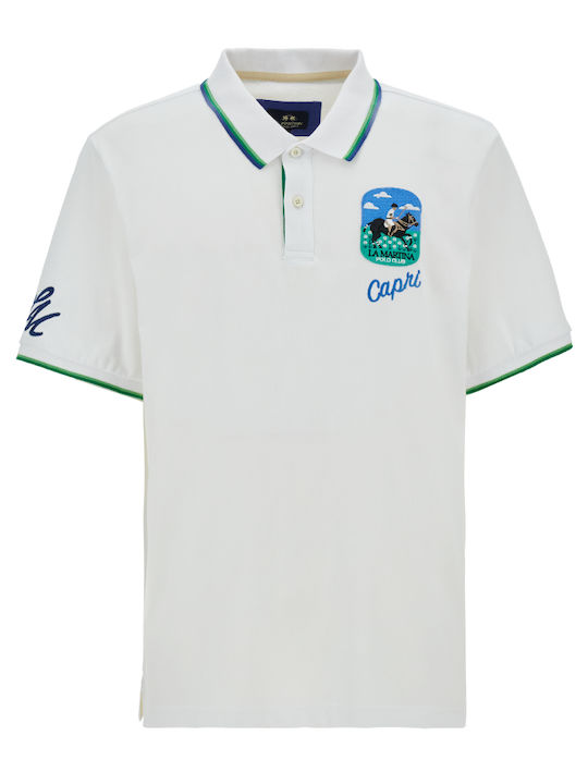 Polo Short Sleeve Blouse White