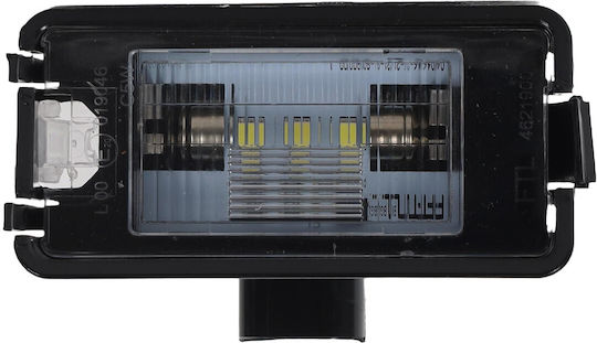 Einparts License Plate Lights Led 12V Universal Mercedes-Benz Vario Seat Altea Arosa Cordoba Ibiza Leon Toledo Volkswagen Polo 2 Pieces