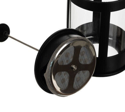 Cafetieră Cu Filtru Manual Din Oțel Inoxidabil Neagră 1lt