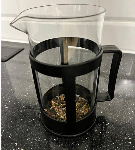 Cafetieră Cu Filtru Manual Din Oțel Inoxidabil Neagră 1lt