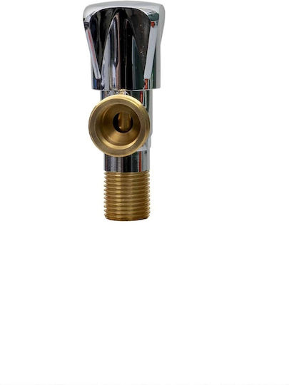 Corner Service Faucet 1 2"-3 4" Chrome Ceramic Cartridge Z-tools Zts 8316
