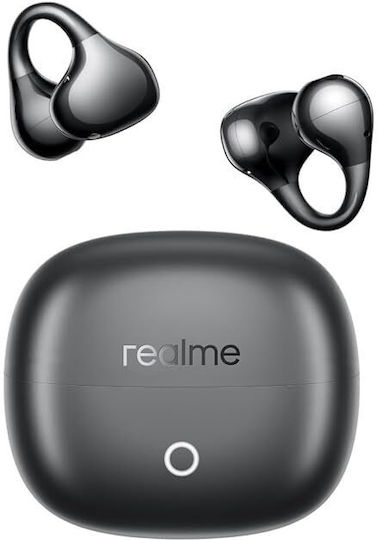 Realme Buds Clip Bluetooth Handsfree Earphones with Sweat Resistance and Charging Case Titanium Black