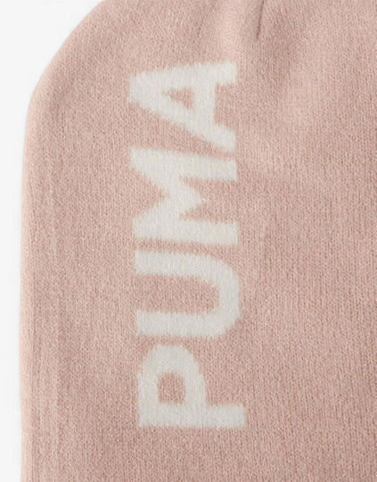 Beanie Beanie Unisex Σκούφος Πλεκτός σε Ροζ χρώμα