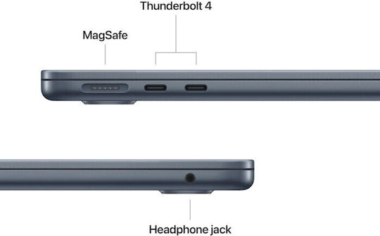 Apple MacBook Air 13.6" IPS Retina Display (M5-10-Core/16GB/1TB SSD/10-Core GPU) Midnight (International English Keyboard)
