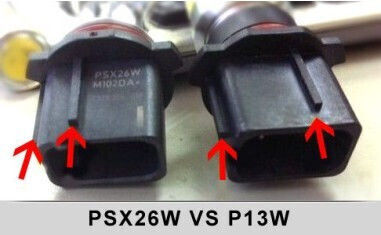Lampa Auto PSX26W DRL LED 6000K Alb Rece 12-24V 80W