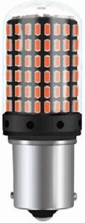 Крушка за автомобил BAW15S / PR21W / P21W Canbus LED Червена 12V