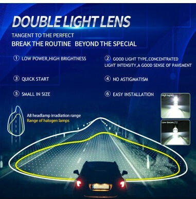 Λάμπα Αυτοκινήτου H11 LED 5500K Ψυχρό Λευκό 12-24V 56W
