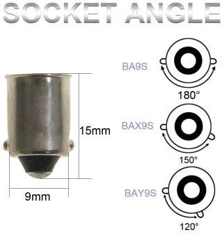 Крушка за автомобил BA9S / T4W Canbus LED Бял 12V 1.59W