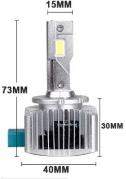Lămpi Auto D3S LED 6000K Alb Rece 12V 70W 2 Bucăți