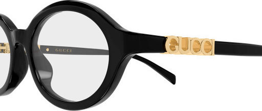 Gucci GG2153O 001 51 Brillengestelle mit Rezept Schwarz