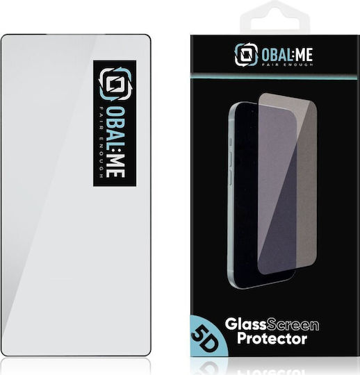 Obal:Me 2.5D 0.25mm Tempered Glass Black (Galaxy S25 Ultra)