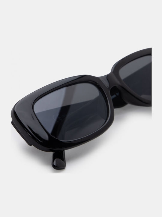 Luigi Unisex Sunglasses with Black Frame and Black Lens 4855201