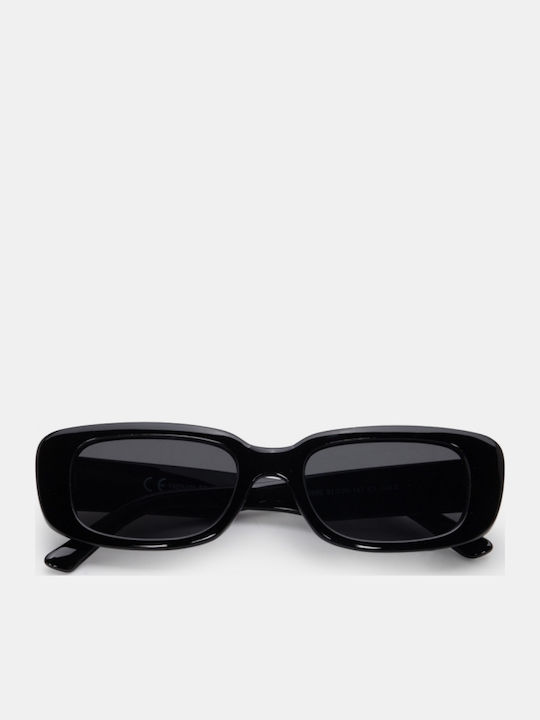 Luigi Unisex Sunglasses with Black Frame and Black Lens 4855201