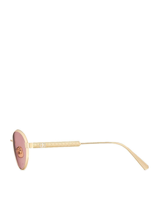 Dior Women's Sunglasses with Gold Metallic Frame and Gold Lens DIORCANNAGE R1U B0R6