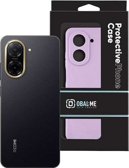 Obal:Me Matte Back Cover Silicone 1.5mm Purple (Redmi A5)