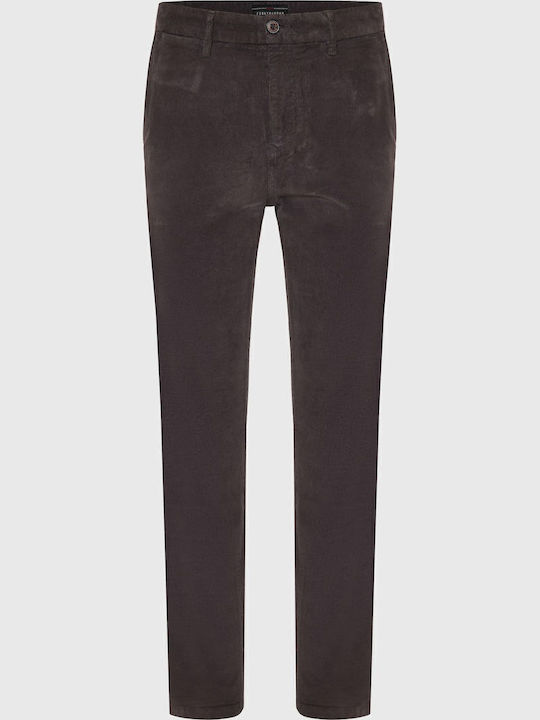 Trousers Chino in Regular Fit Gray
