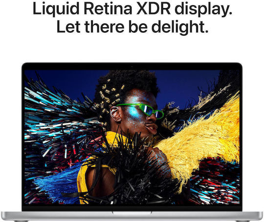 Apple MacBook Pro 16.2" IPS Panel Retina Display 120Hz M5 Max 18-Core 48GB 2TB SSD 40-Core GPU с Зарядно 140W Сребрист Английски (САЩ)