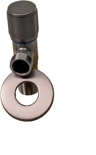 Ъглов Клапан 1 2"-1 2" Черен Керамичен Картридж Z-tools Zts 8312