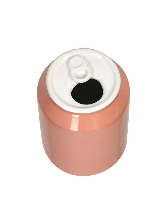 Koart Decorative Vase Ceramic Brown 7x7xH11cm Ceramic Decorative Vase
