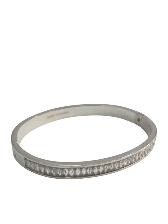 Kalliopi Silver Women's Steel Bracelet