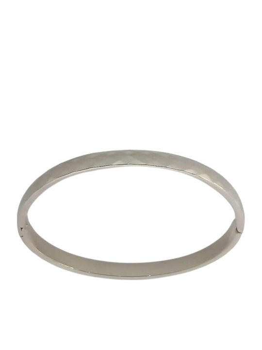 Kalliopi Silver Γυναικείο Βραχιόλι από Ατσάλι Επιχρυσωμένο 6cm