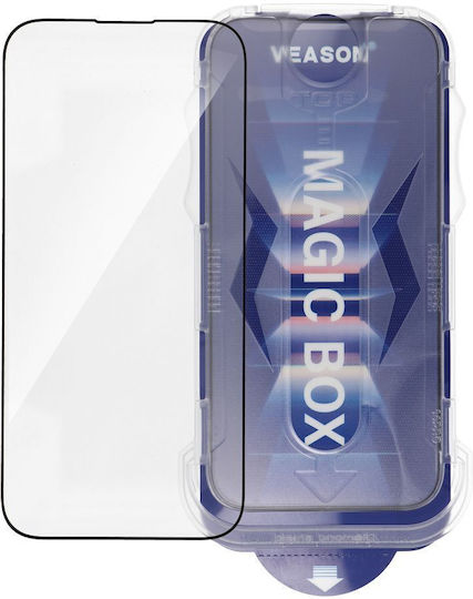 Veason Tempered Glass Black (iPhone 17 / 17 Pro / 16 Pro)