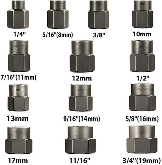 Set Puller Tools for Screws 11 Pieces