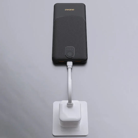 Dudao K10 Power Bank 10000mAh 12W with 2 USB-A Ports White