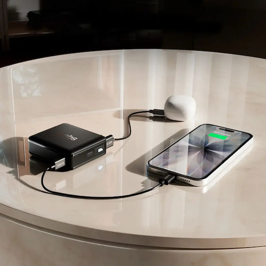 SBS High Density Power Bank 10000mAh 30W με Θύρα USB-C Μαύρο