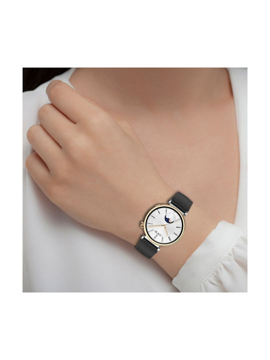 Huawei Watch Gt4 41mm Official Steps Style Silver Buckle Silicone Watch Band Gray