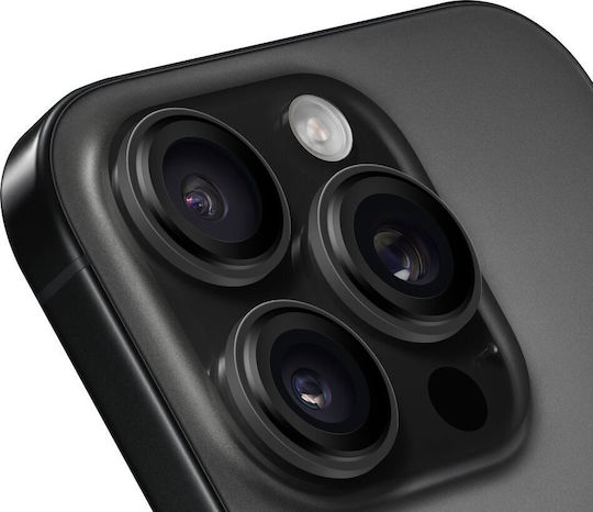 Obal:Me Camera Protection Tempered Glass Black for the Apple iPhone 16 Pro, iPhone 16 Pro Max