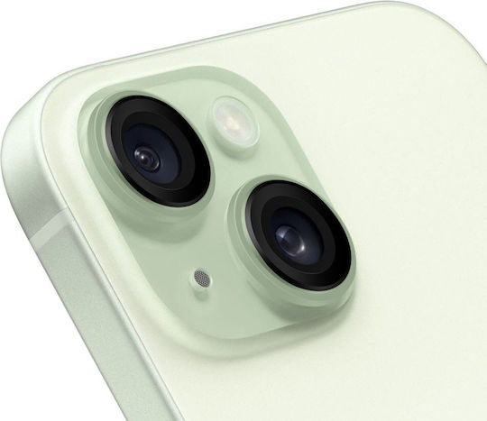 Obal:Me Προστασία Κάμερας Tempered Glass Πράσινο για το Apple iPhone 15, iPhone 15 Plus
