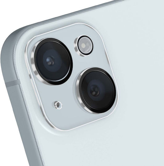 Crong Lens Shield Προστασία Κάμερας Tempered Glass Διάφανο για το iPhone 15, iPhone 15 Plus
