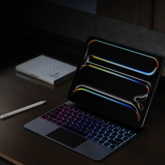 Dux Ducis Mk Series Flip Cover Negra (iPad Pro 13" (2024))