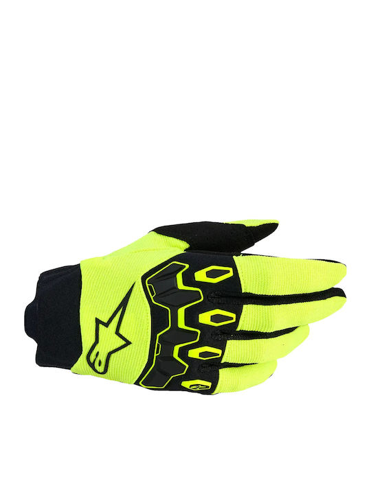 Alpinestars Full Bore V2 Men's Motocross Gloves Neoprene Black / Fluorescent Yellow