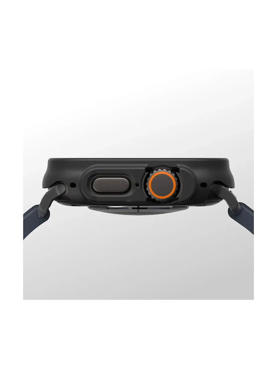 AmazingThing Plastic Case in Black color for Apple Watch Ultra 3 49mm