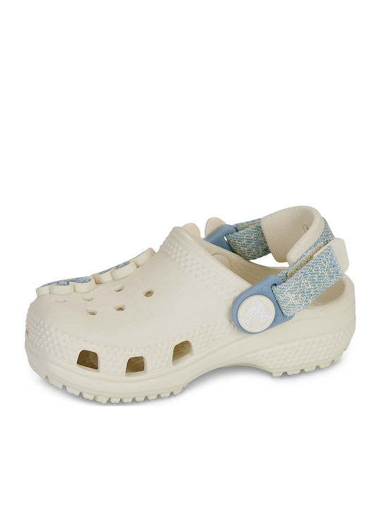 Kids Anatomic Beach Clogs White