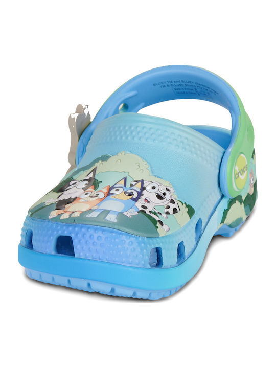 Kids Anatomic Beach Clogs Blue