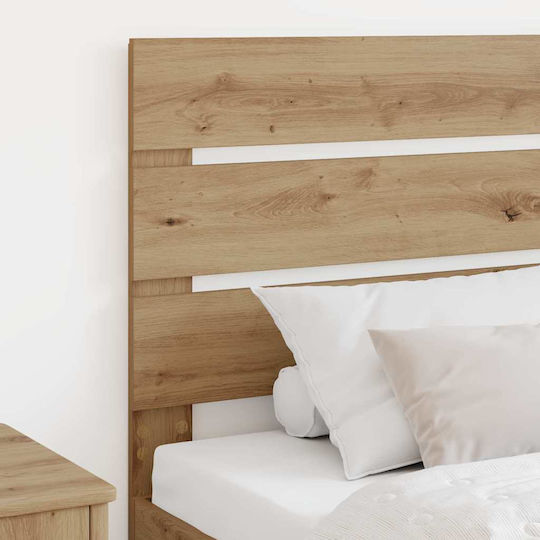 vidaXL Wooden Bed Headboard Brown 83x100cm