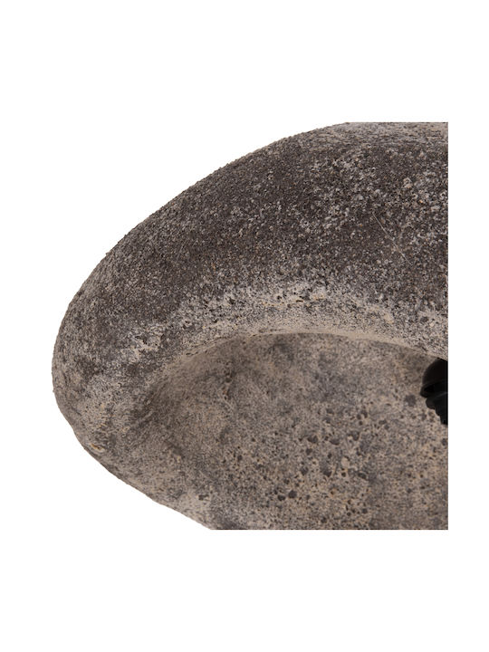 HomeMarkt Stoner Stoner Κρεμαστό Φωτιστικό Γκρι με Ντουί E27 55x45εκ.