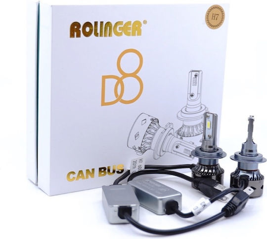 Xenon Σετ Φωτισμού Αυτοκινήτου H1 Can bus 36W 12V 6000K Ψυχρό Λευκό