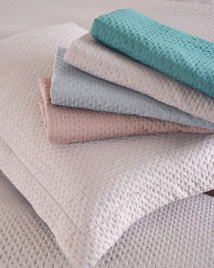 Rythmos Allure Σετ Κουβερλί Μονό Microfiber Πουδρα 160x240cm