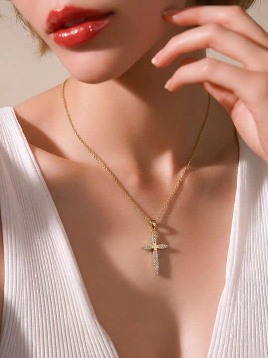 Papadopoulos Gold Damen Kreuz Ohne Kette K14.2115
