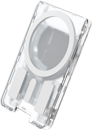 Spigen MagSafe Θήκη Καρτών Ultra Hybrid Wallet σε Λευκό χρώμα